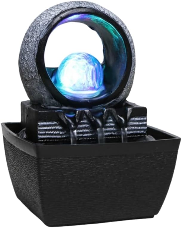 Gdrasuya10 Water Garden Zen Fountain with LED Light