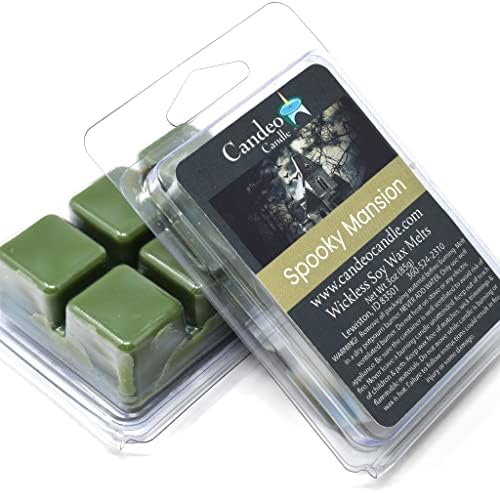 Spooky Mansion Soy Wax Melts 2 Pack Set of 6