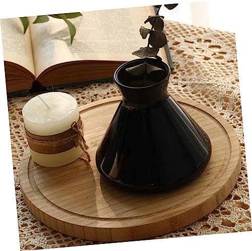 HolidyoYo Aromatherapy Essential Oil Diffuser Bottle Decor Glass