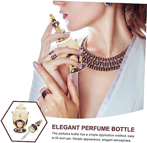 Hemobllo 3-Piece Refillable Glass Perfume Bottle Set