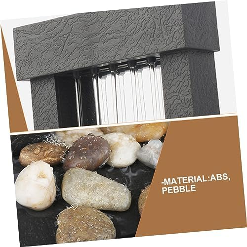 LIFKOME Mini Water Fountain for Home Office Decor