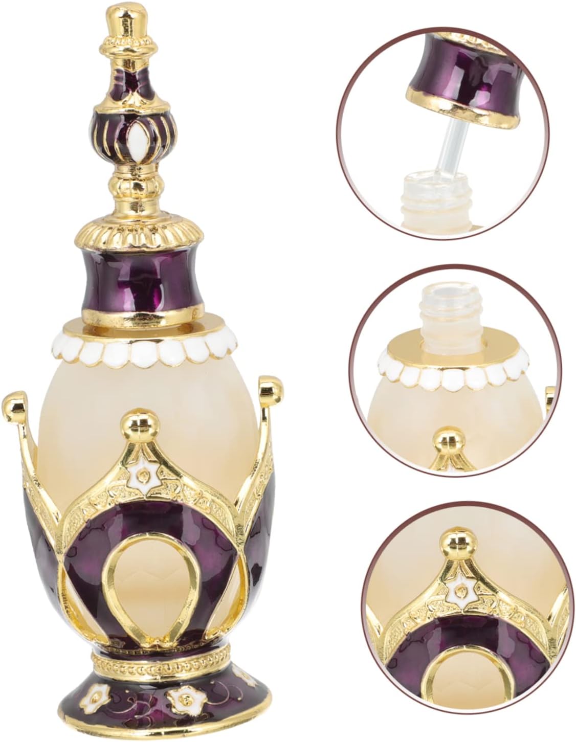 EPIGEIST Glass Perfume Bottle Set 3-Pack for Essential Oils and Travel