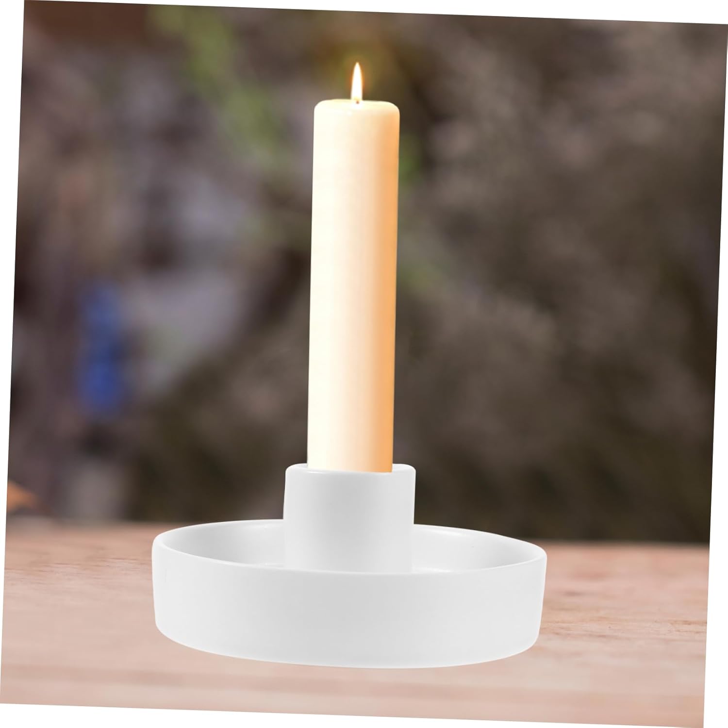 Amosfun Ceramic Candle Holder for Incense Sticks