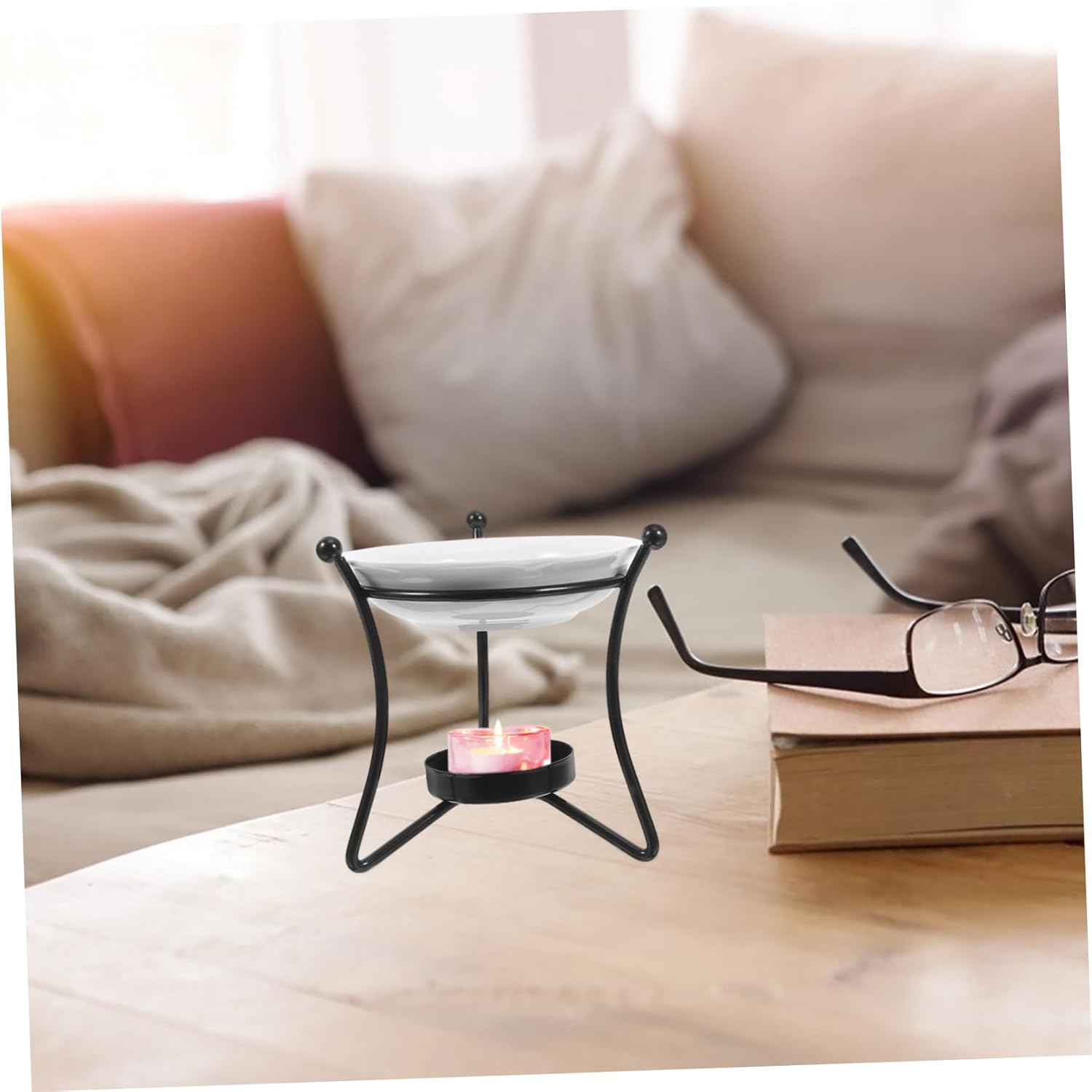 Modern Ceramic Wax Warmer Diffuser Stand