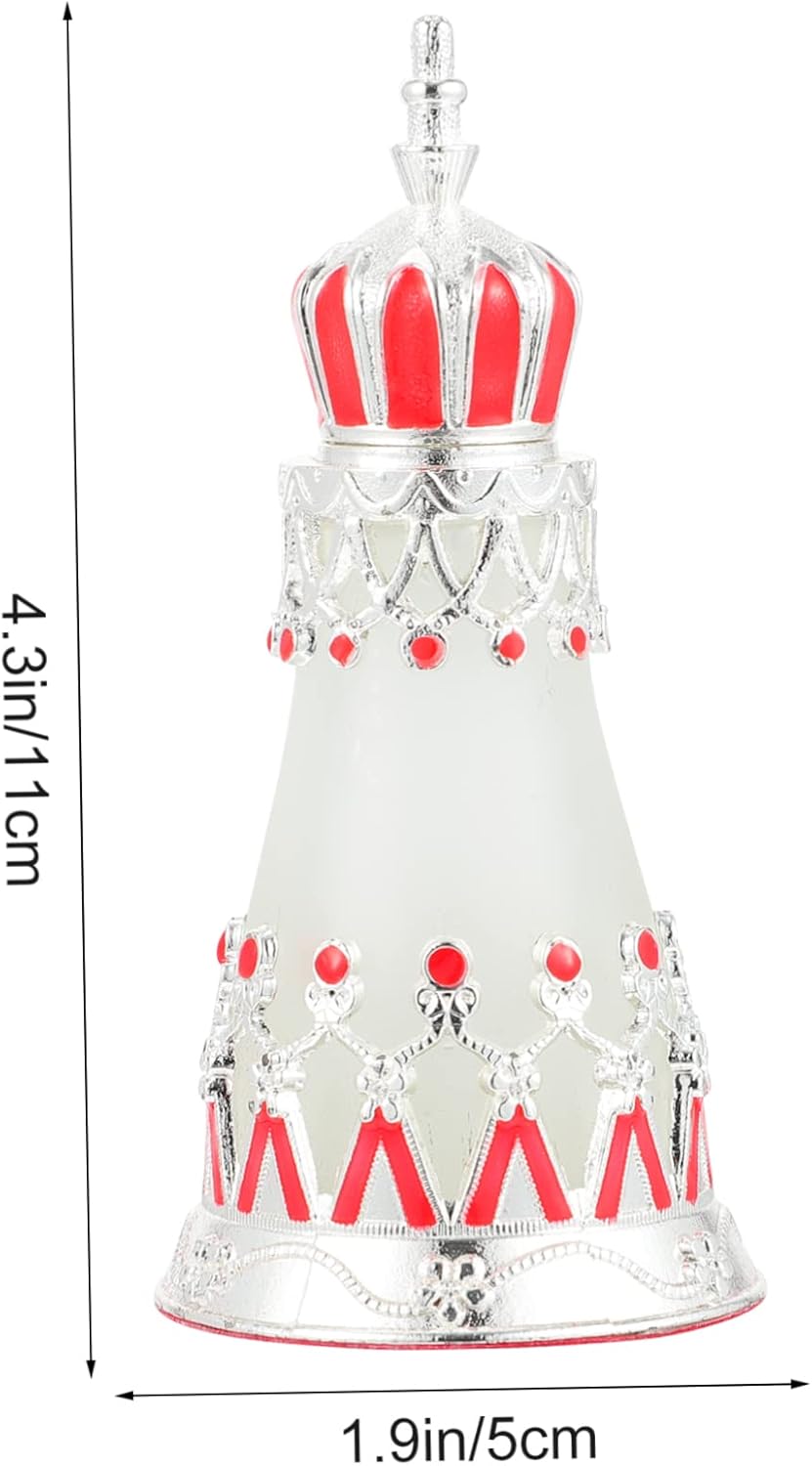 Luxshiny Vintage Arab Style Perfume Bottle Refillable Glass Dropper