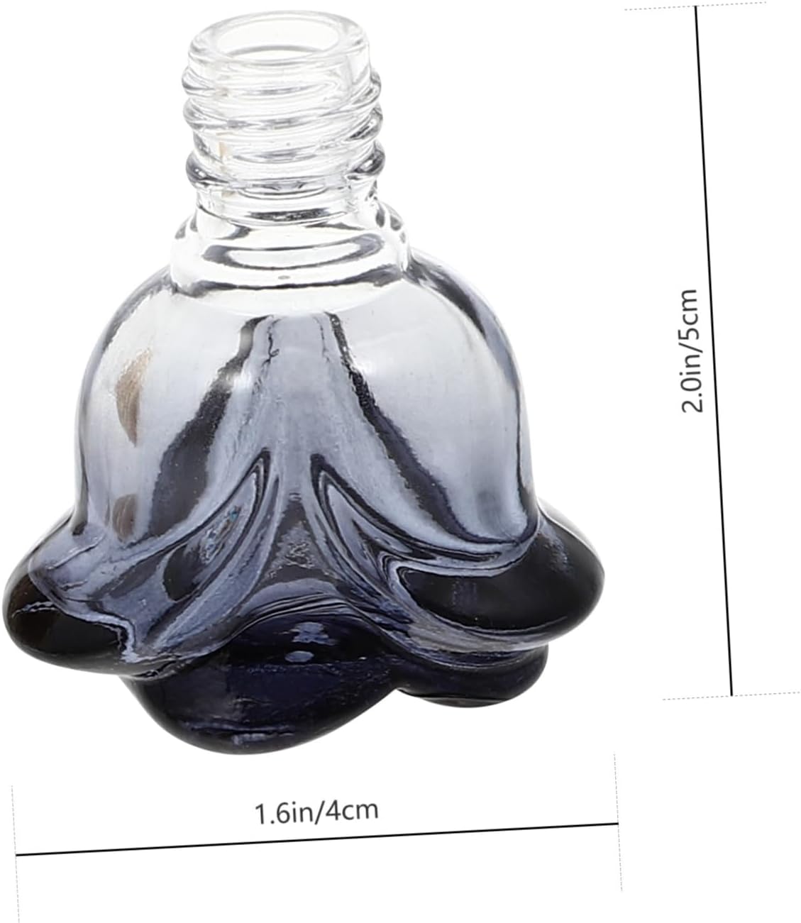 Zerodeko 4 Pcs Car Hanging Perfume Bottles Set