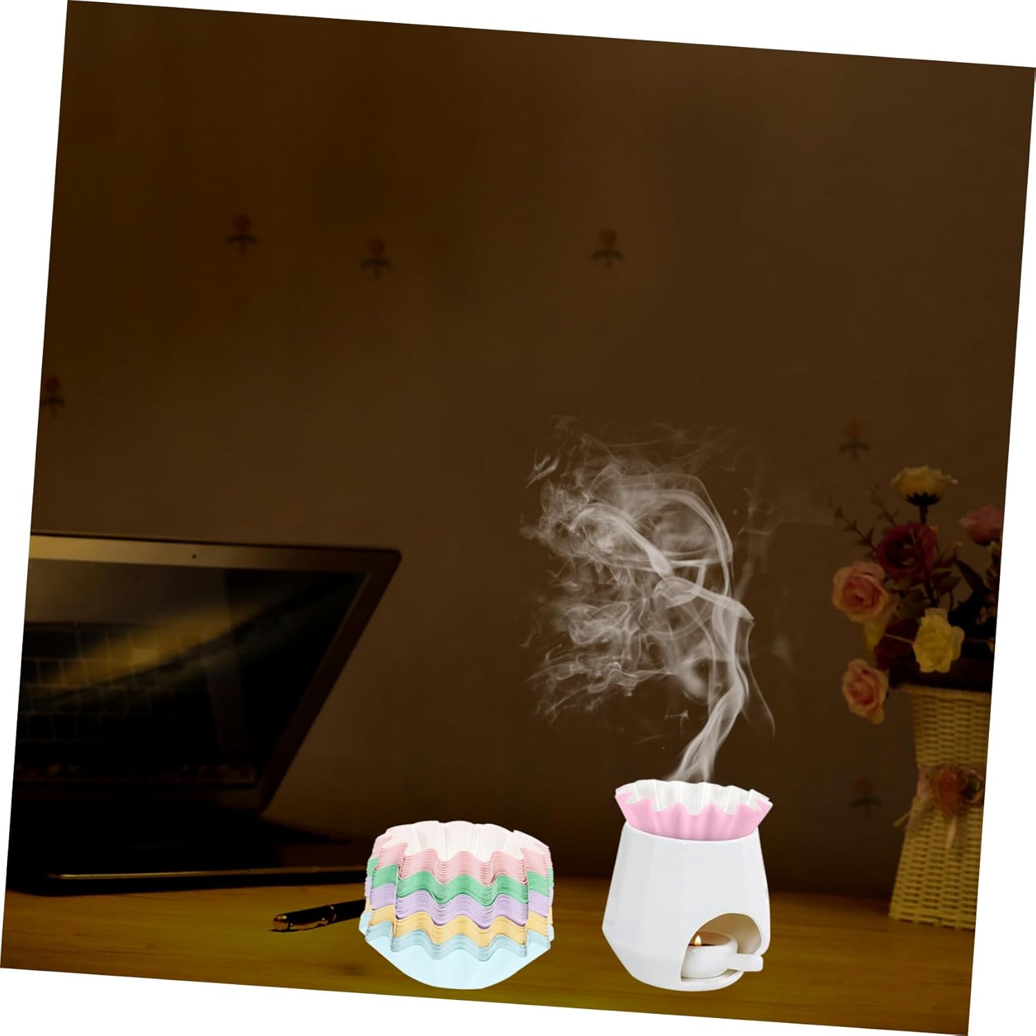 Cabilock 150pcs Reusable Wax Melt Liners for Home Decor and Candle Holders