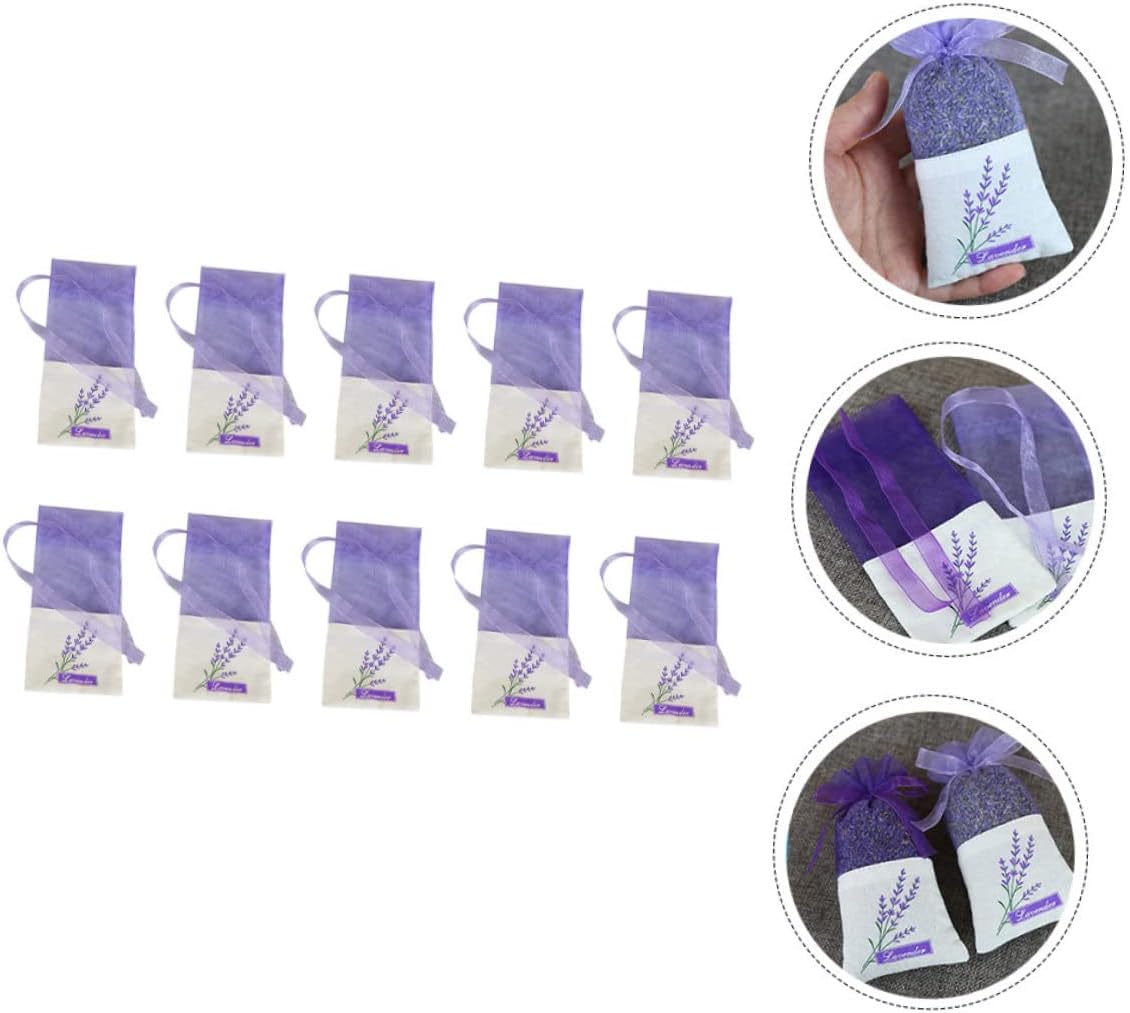 Yosadier 22Pcs Lavender Sachet Bags for Home Fragrance Organizing