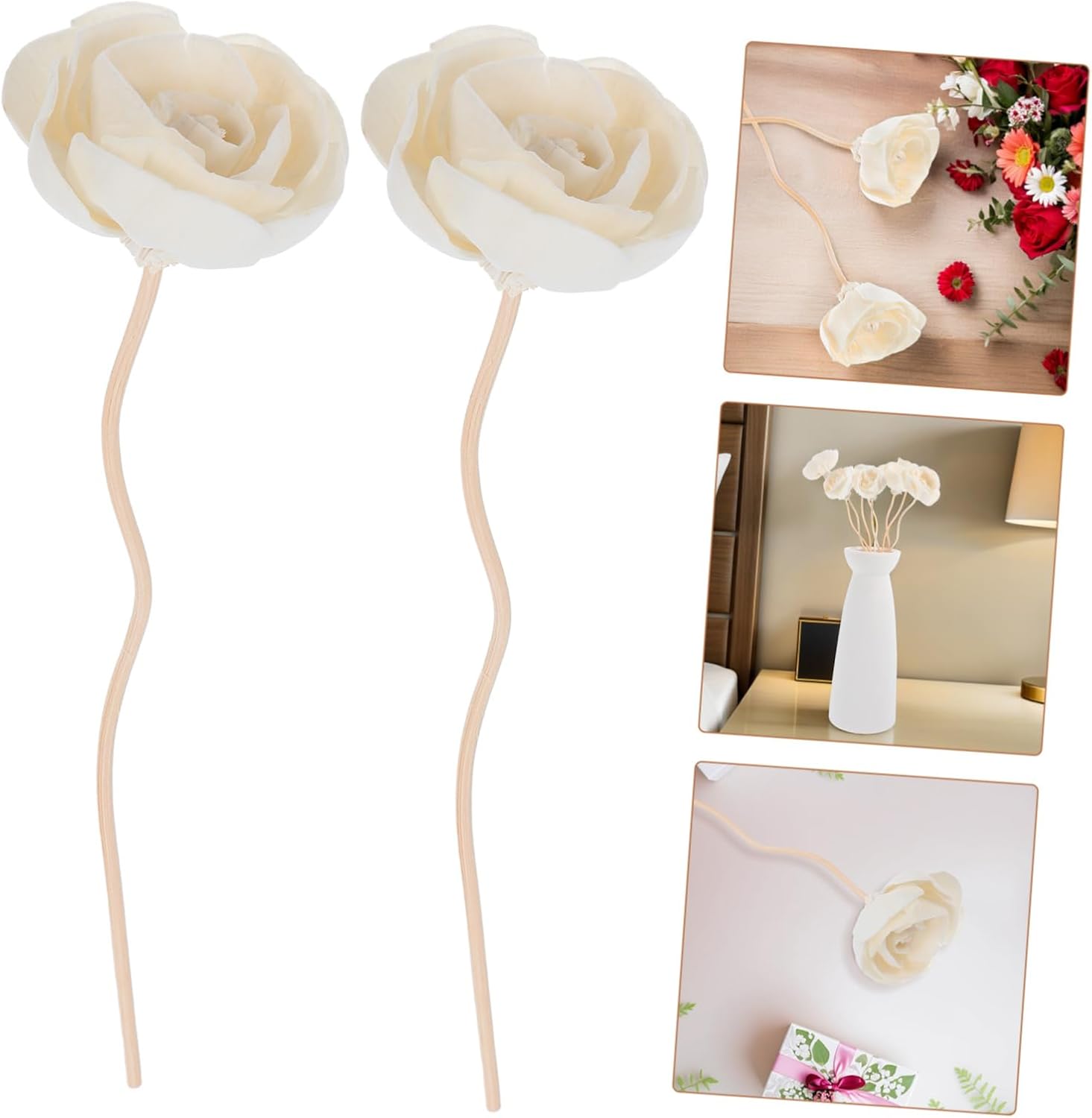 8pcs Essential Oil Diffuser Rattan Sticks for Room Fragrance