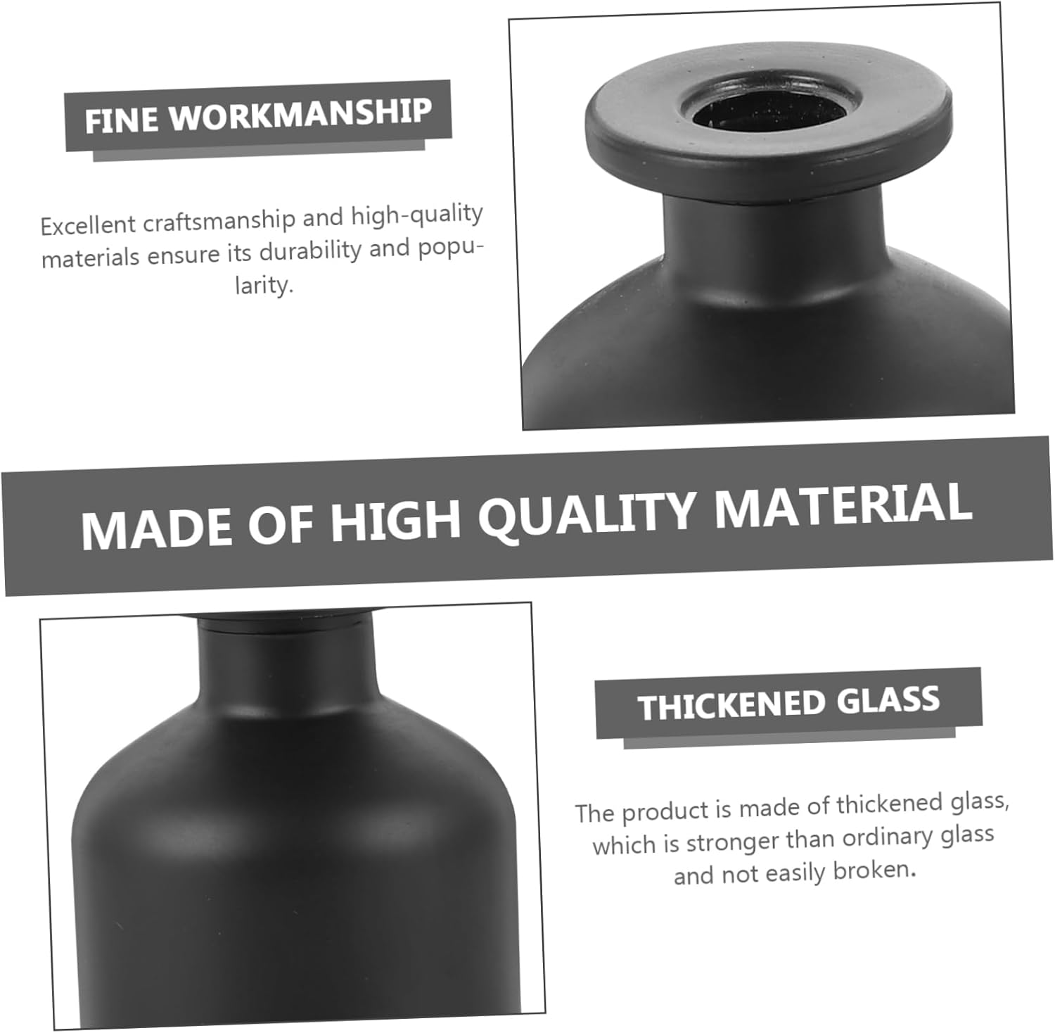 2pcs Decorative Aroma Bottles for Home Office and Spa
