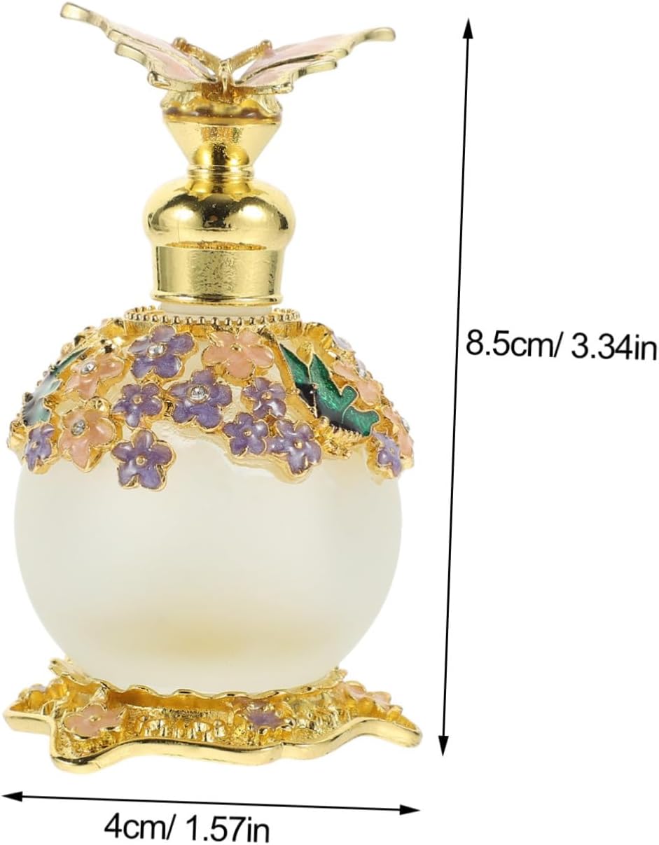 PRETYZOOM Delicate Empty Perfume Bottle for Essential Oils and Travel