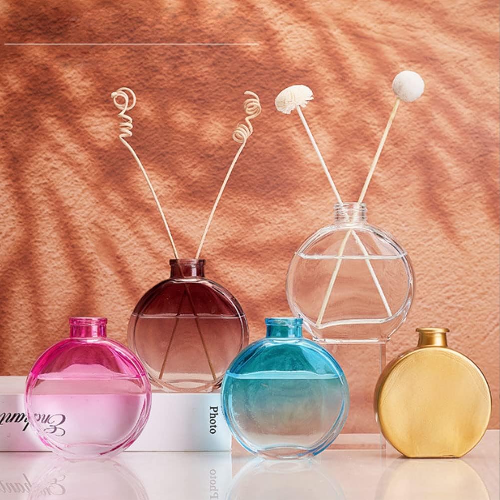 150ml Glass Diffuser Bottle - Blue - Reusable Home Decor