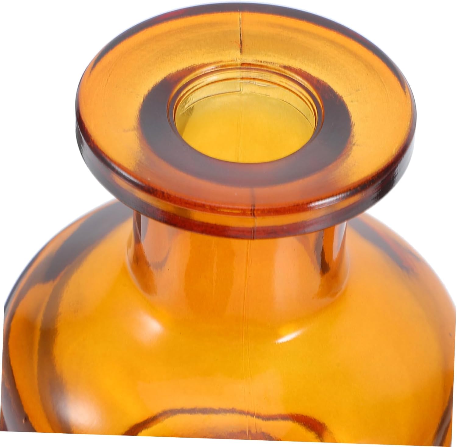 SMASOLO 2pcs Empty Glass Diffuser Bottles for Aromatherapy