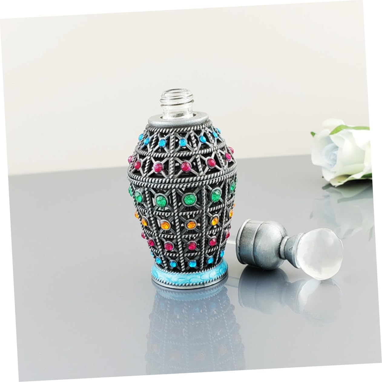 MAGICLULU Retro Travel Perfume Bottle Refillable Storage