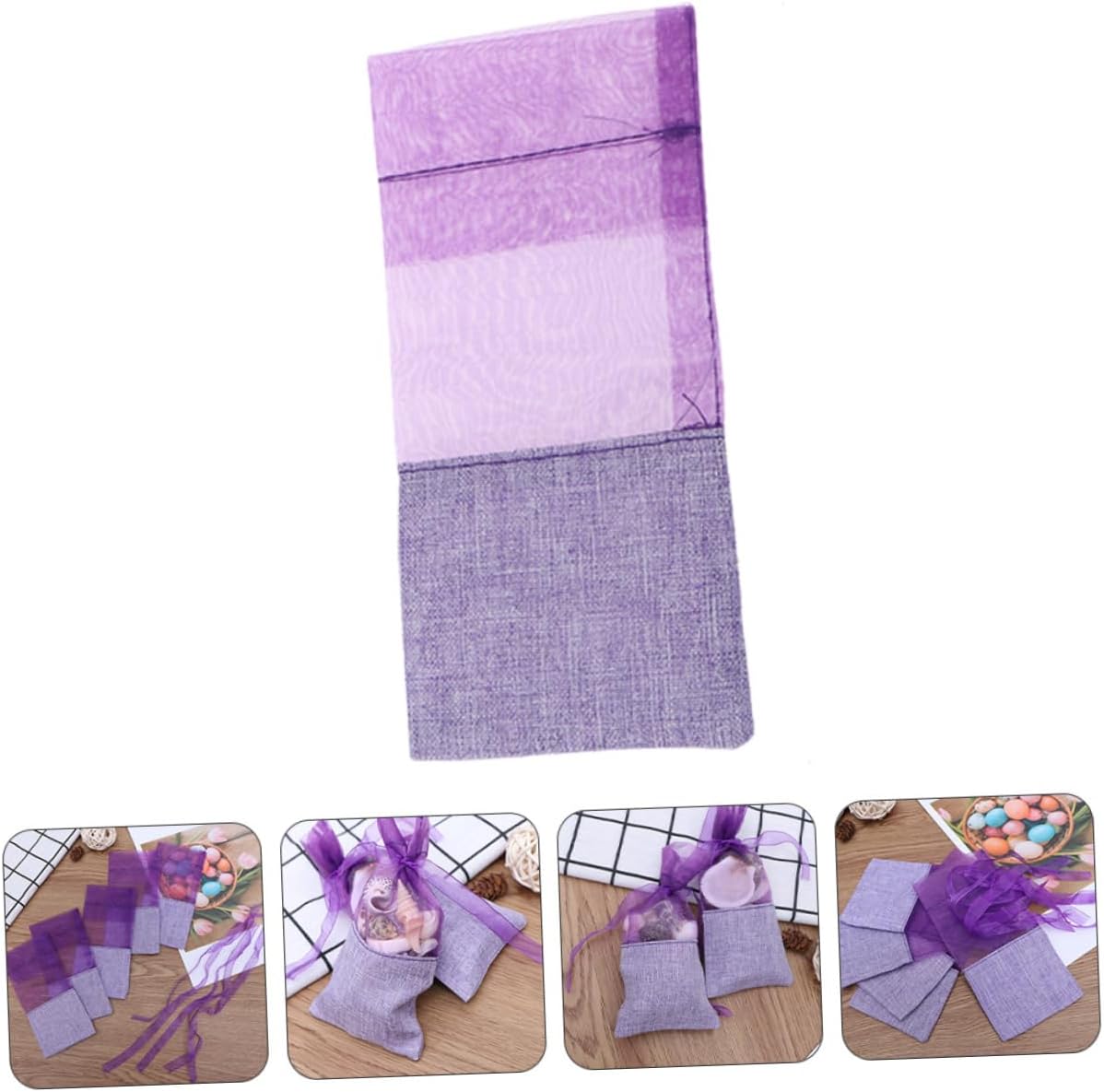 12Pcs Drawstring Fragrance Sachet Bags for Home Car Wardrobe Storage