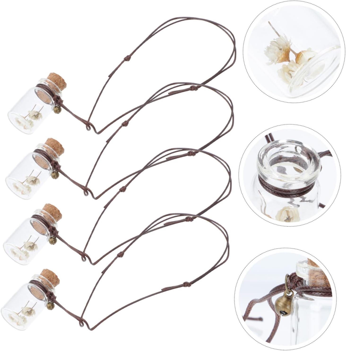 MAGICLULU 4pcs Empty Perfume Spray Bottles for Car Freshener and Decor