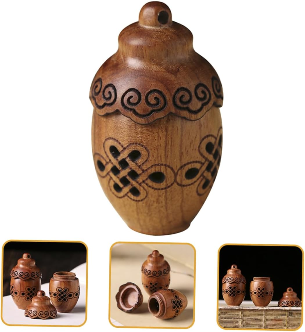 Wooden Aroma Diffuser Pendant for Home and Car