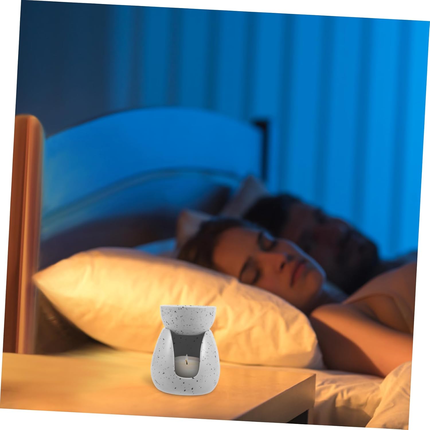 ABOOFAN Essential Oil Diffuser Ceramic Candle Holder Aromatherapy Warmer