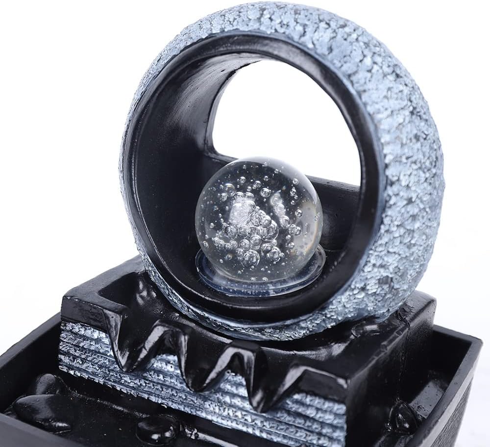 Gdrasuya10 Water Garden Zen Fountain with LED Light