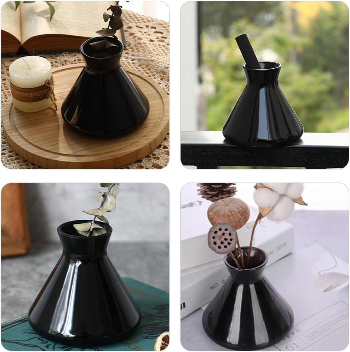 VICASKY Aromatherapy Oil Diffuser Bottle for Home and Office Decor