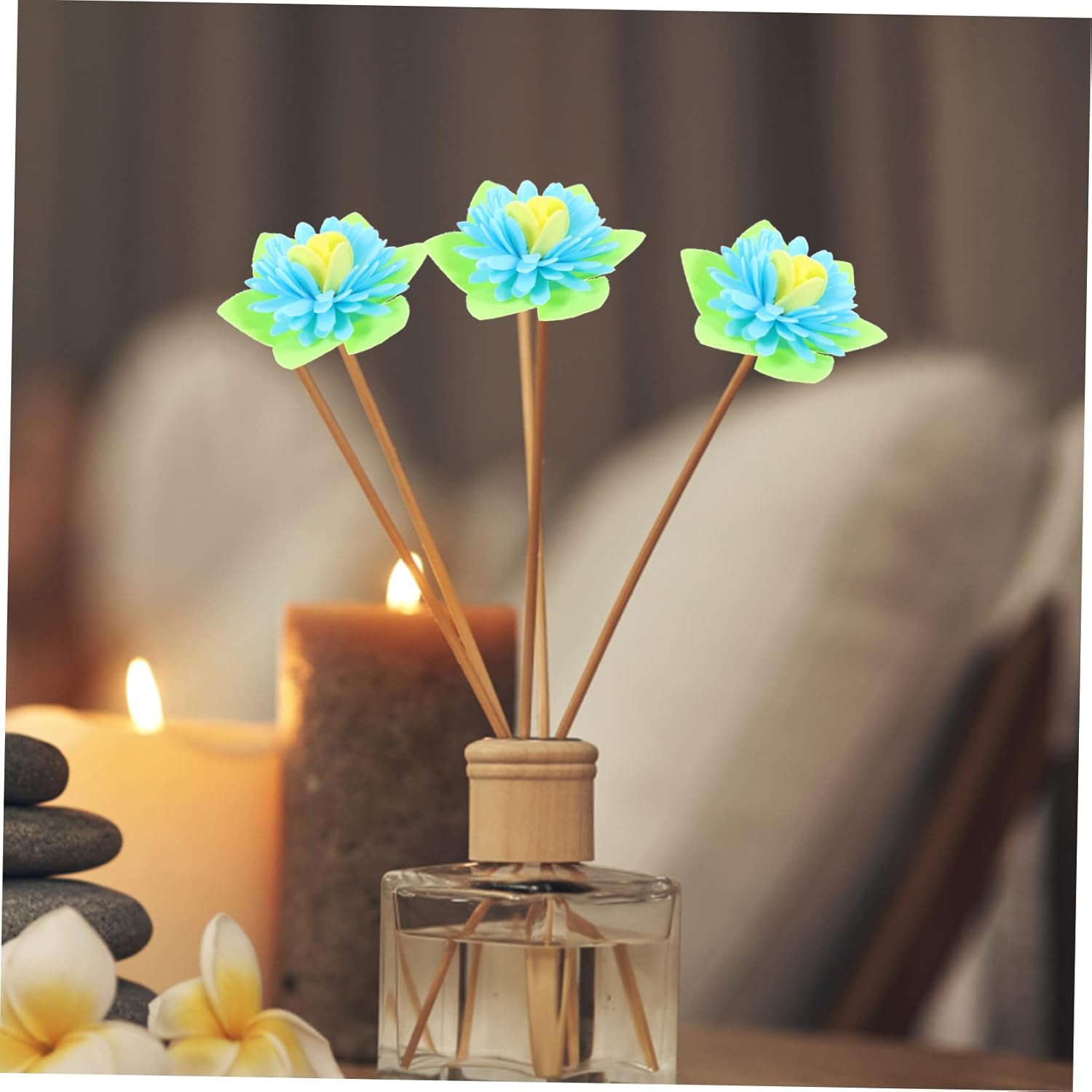 50pcs Artificial Aromatherapy Flowers Diffusers for Home Office Bedroom