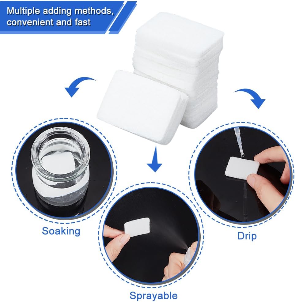 PH PandaHall 100pcs Unscented Aroma Pads