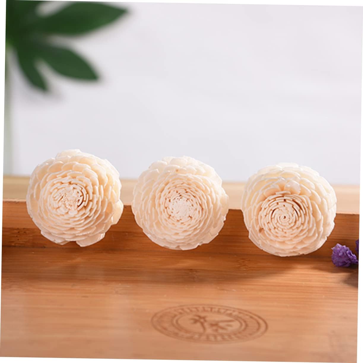 ABOOFAN 3pcs Lavender Aromatherapy Rattan Diffuser Sticks Home Decor