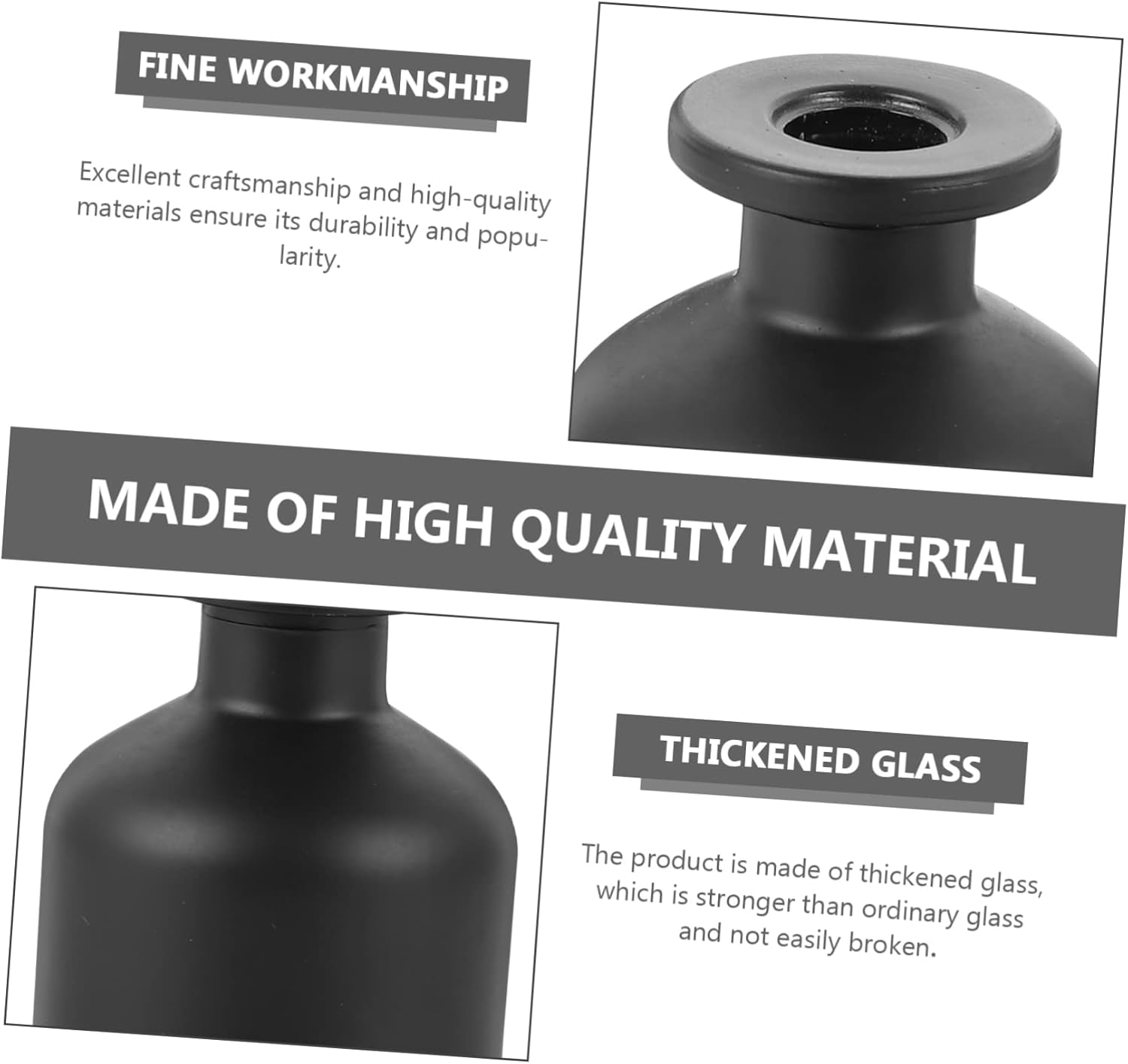 ABOOFAN 2pcs Aromatherapy Diffuser Bottles