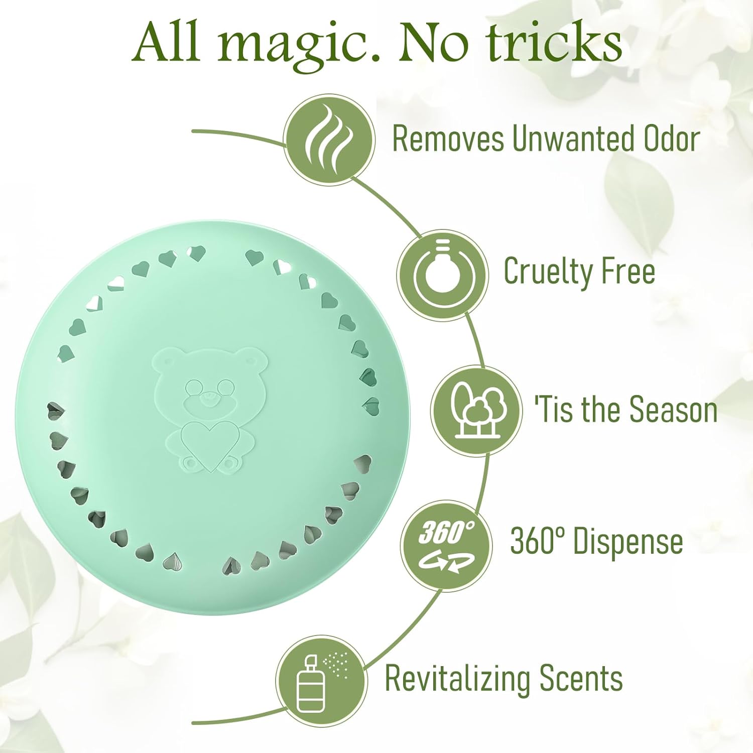 10 Pcs Solid Air Freshener Diffuser Vent Beads