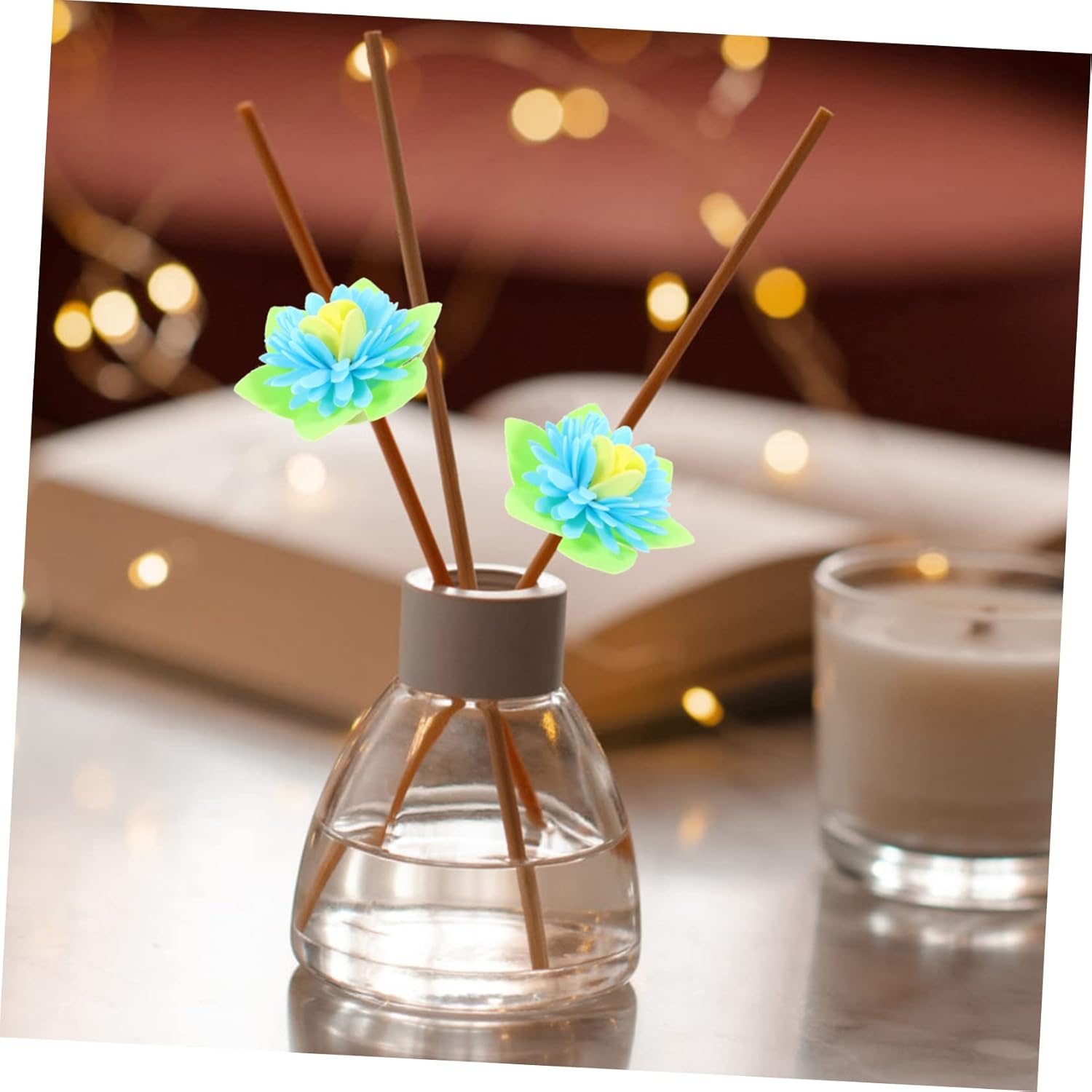 50pcs Artificial Aromatherapy Flowers Diffusers for Home Office Bedroom