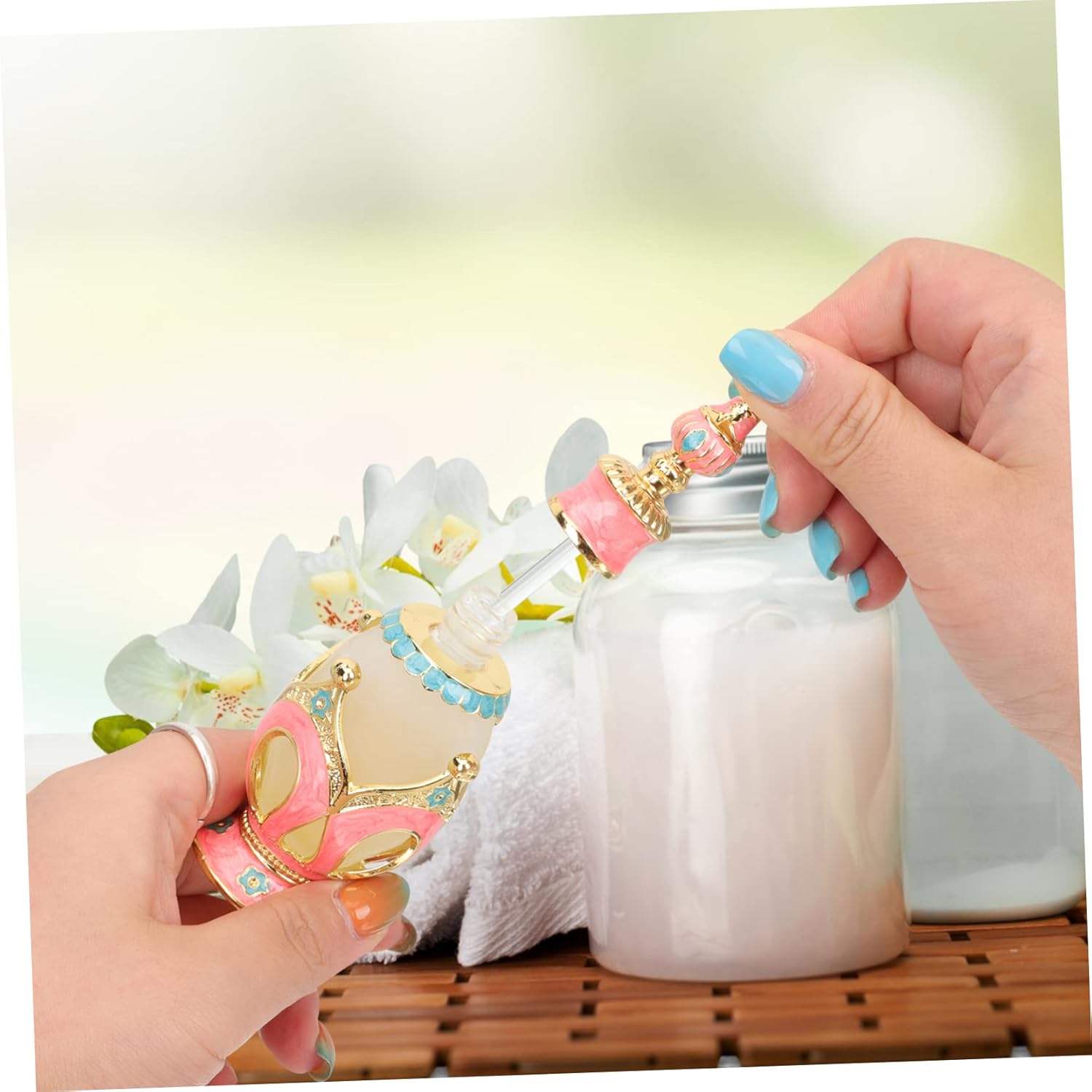 VINTORKY Refillable Perfume Spray Bottles for Essential Oil
