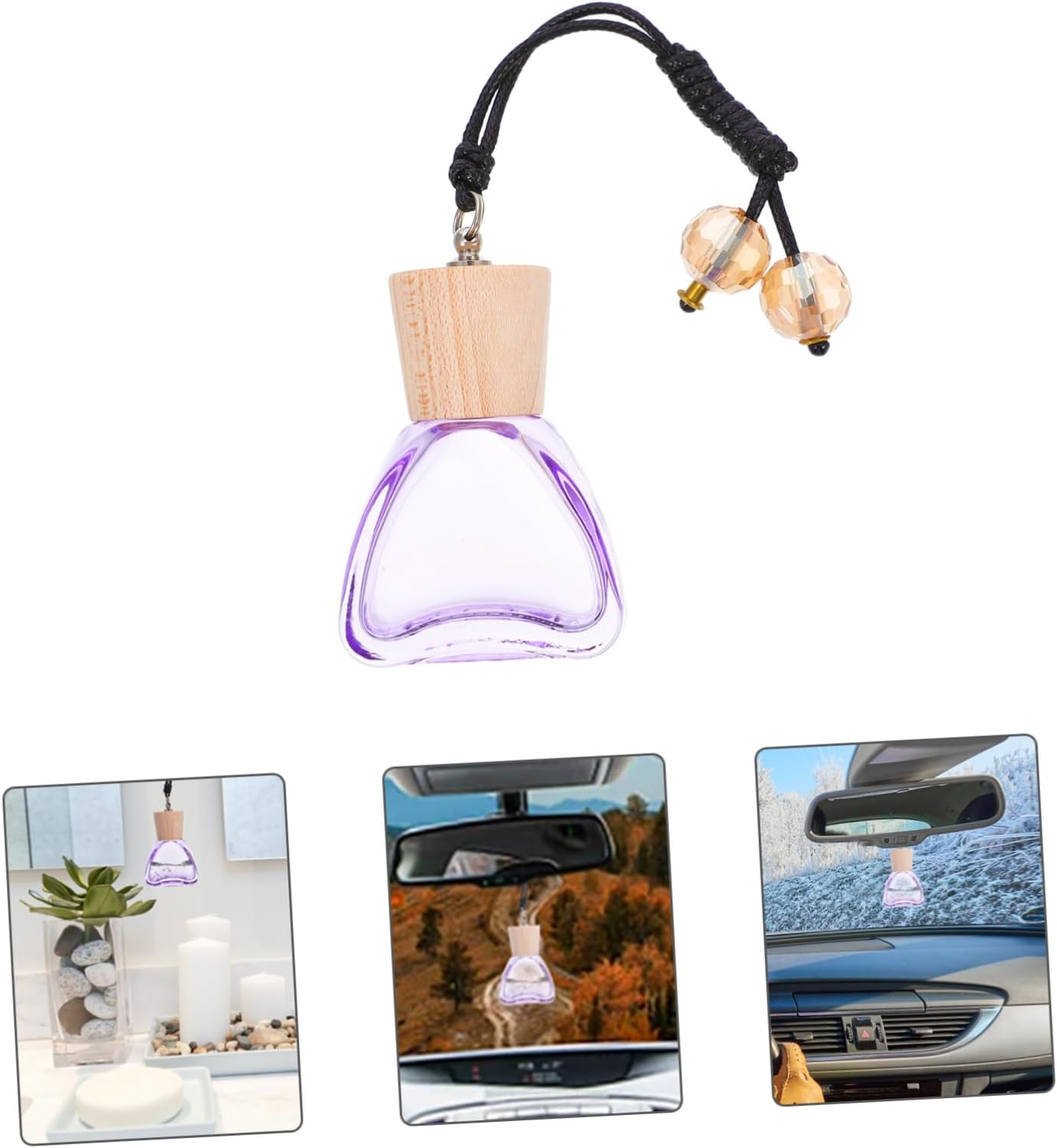 12ML Car Perfume Bottle Pendant for Auto Interior Decoration