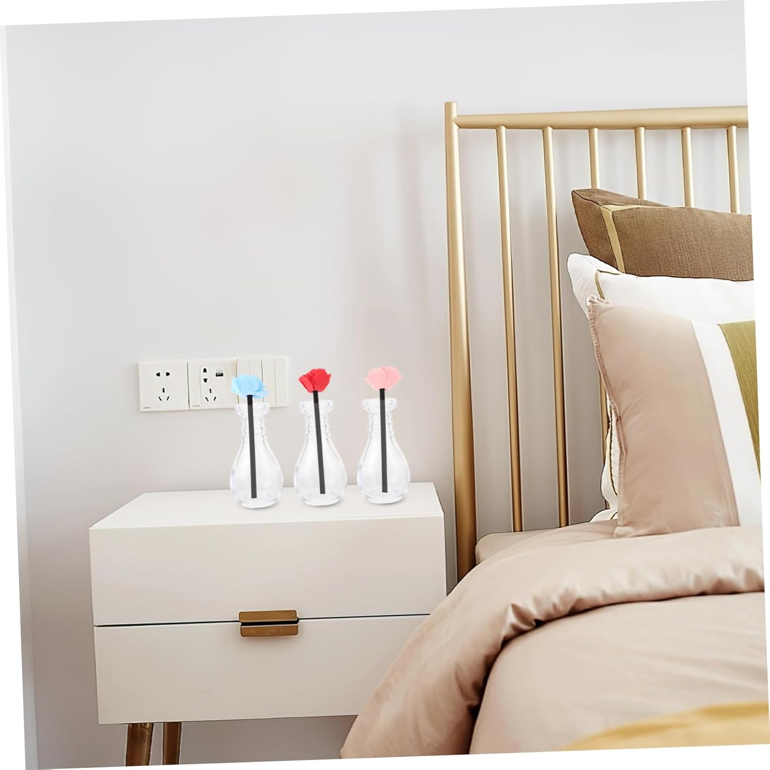3sets Fragrance Test Cups with Reusable Scents Sticks