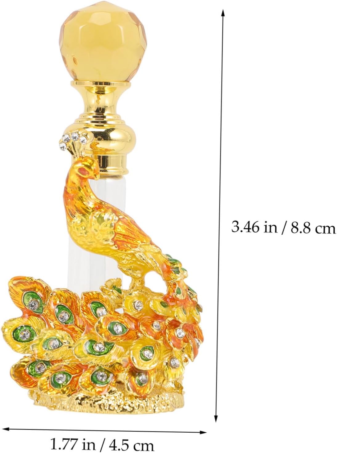 Refillable Perfume Bottle Sample for Essential Oils and Fragrance