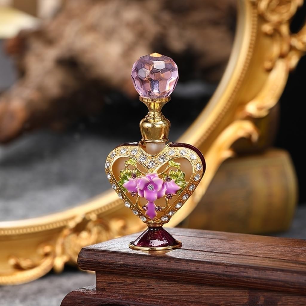 5Ml Mini Vintage Perfume Bottle Decorative Glass