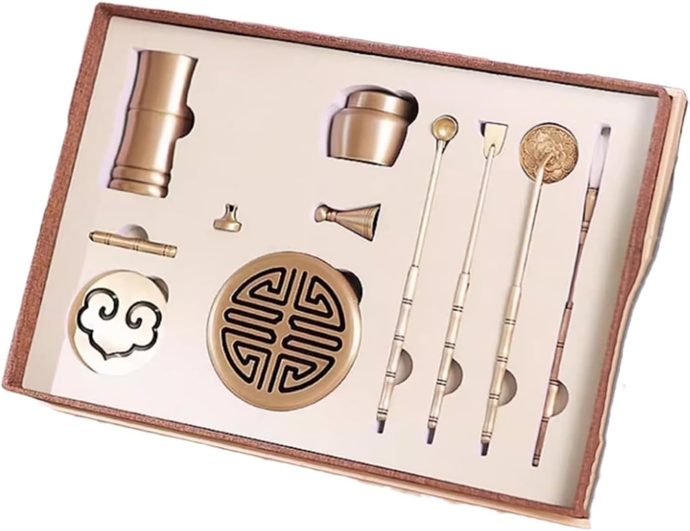 Brass Incense Burner Kit with Mold Tools