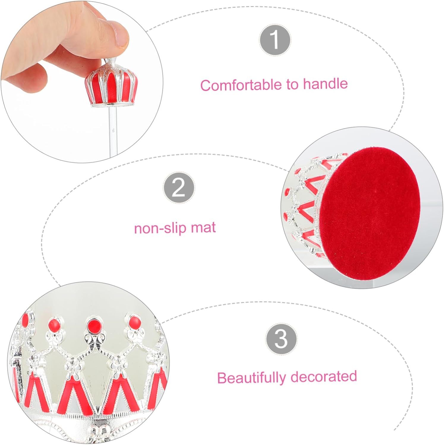 ABOOFAN Middle East Style Perfume Bottle with Elegant Crown Design for Travel and Home Use