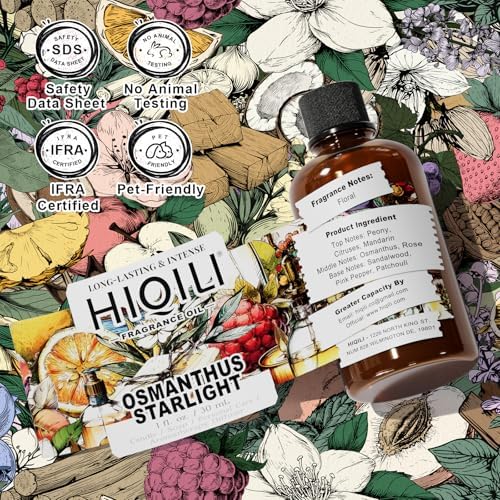 HIQILI Osmanthus Starlight Fragrance Oil 1 Fl Oz