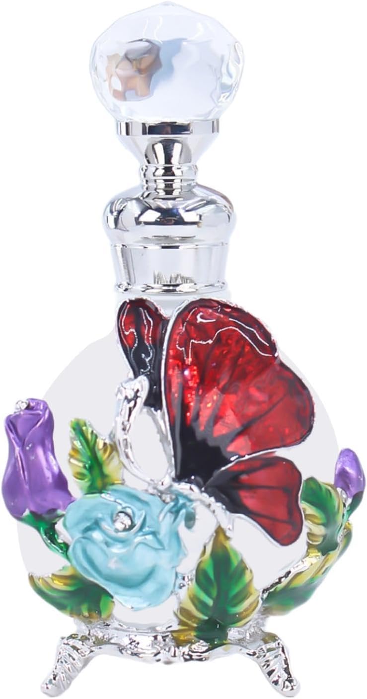 Harayaa Glass Perfume Bottle 25ml Retro Design