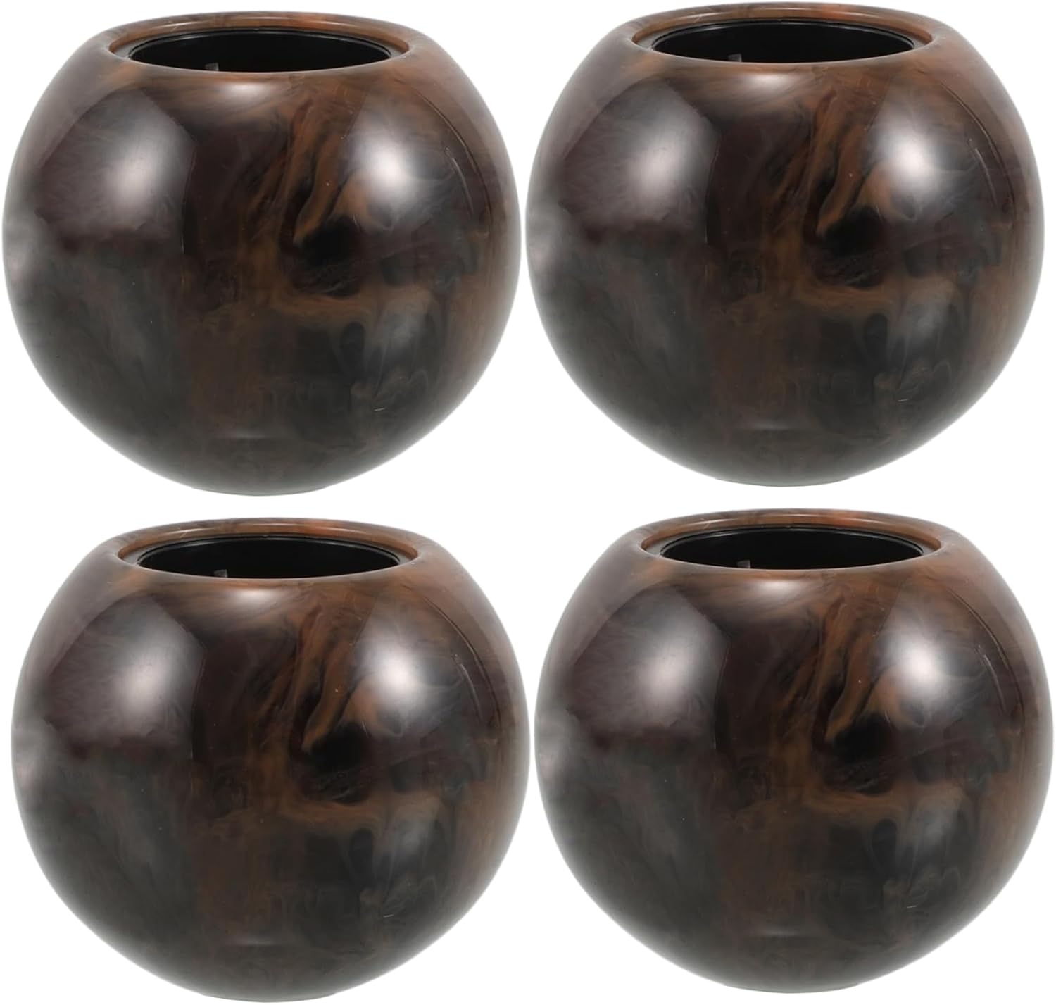 Didiseaon 4pcs Resin Ball Caps for Perfume Bottles