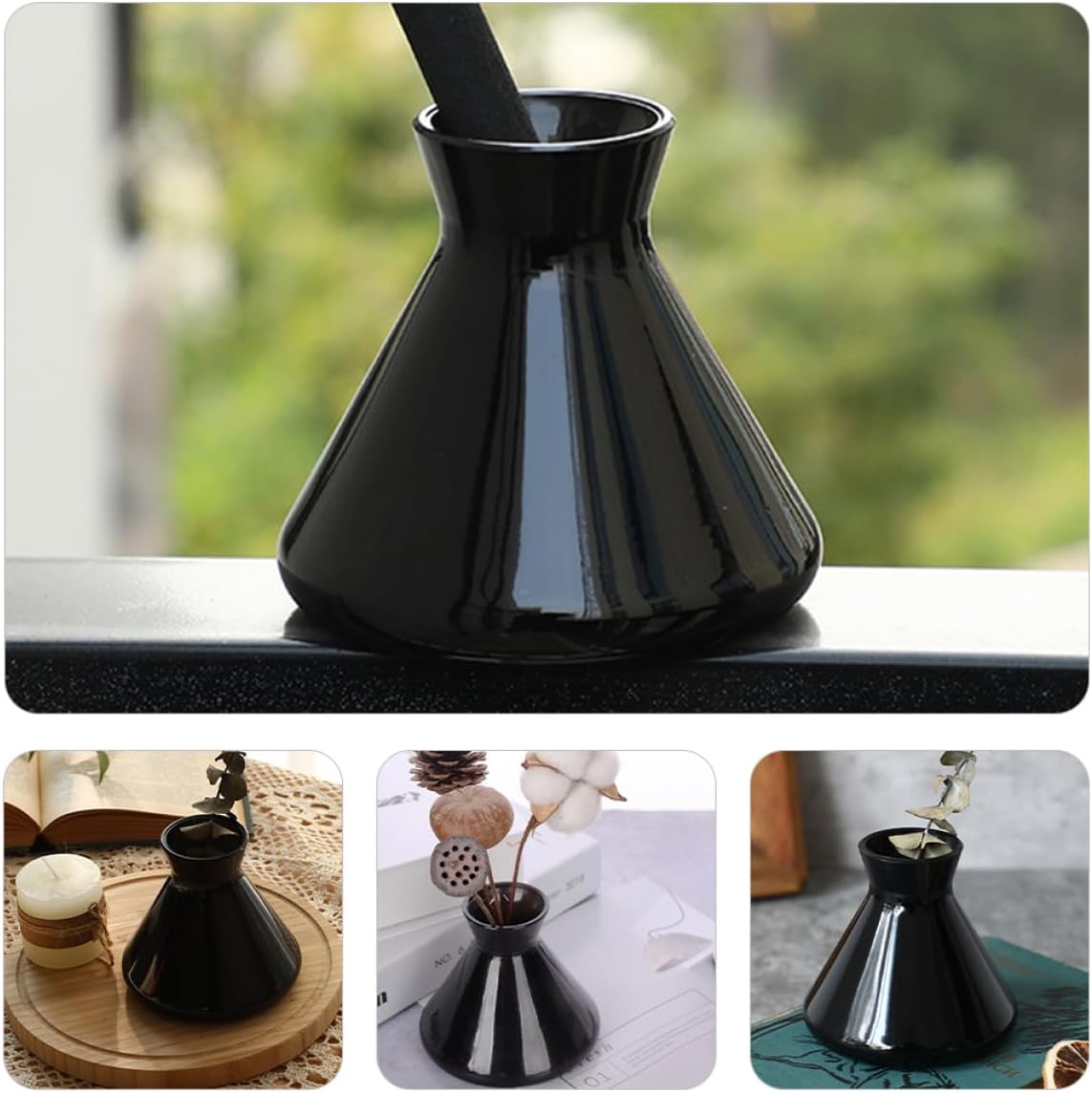 VICASKY Aromatherapy Oil Diffuser Bottle for Home and Office Decor