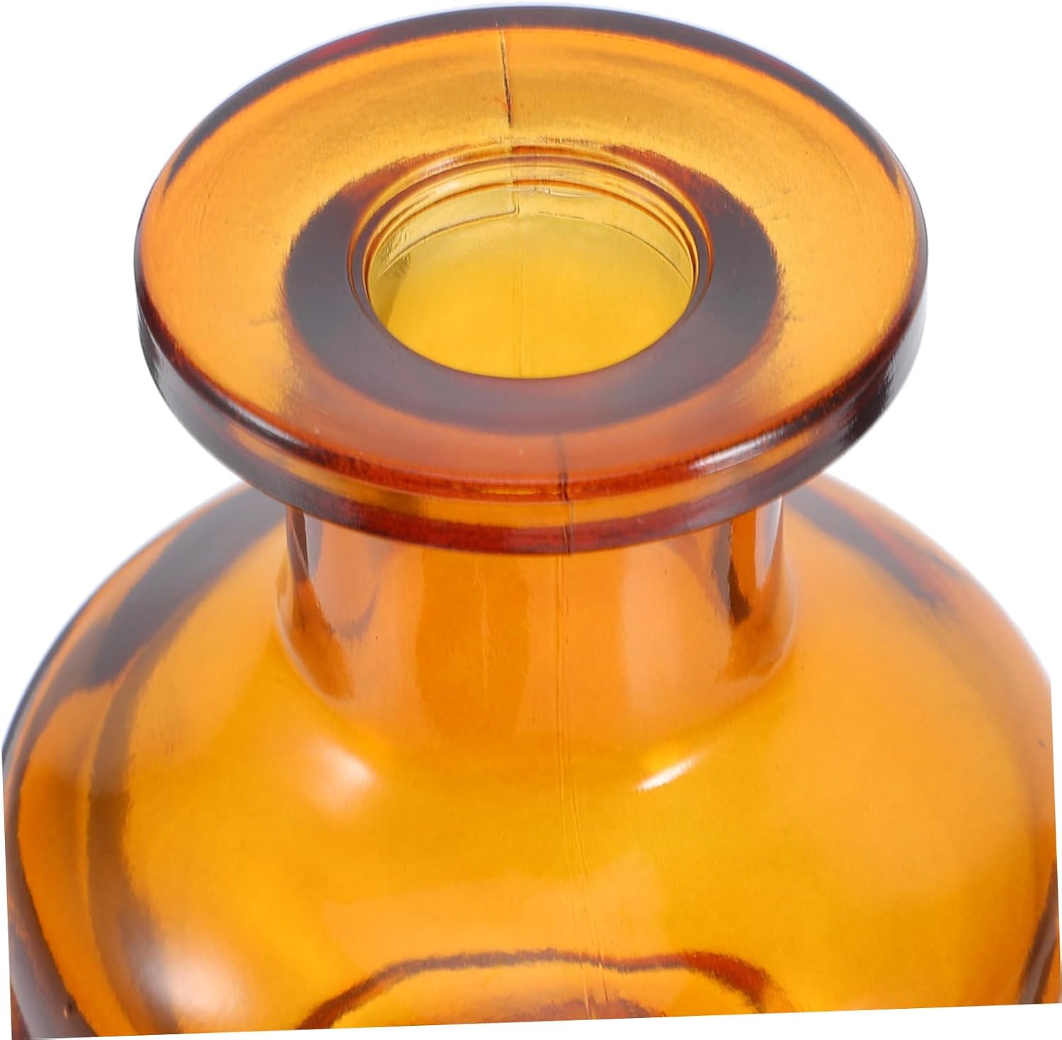 2 Pcs 150ml Glass Diffuser Bottles with Caps for Home Office and Car