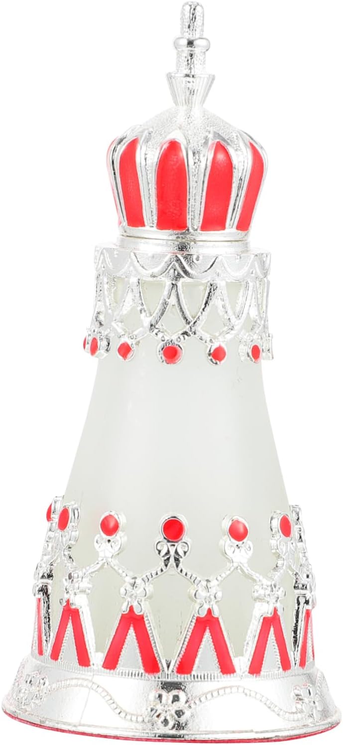 ABOOFAN Middle East Style Perfume Bottle with Elegant Crown Design for Travel and Home Use