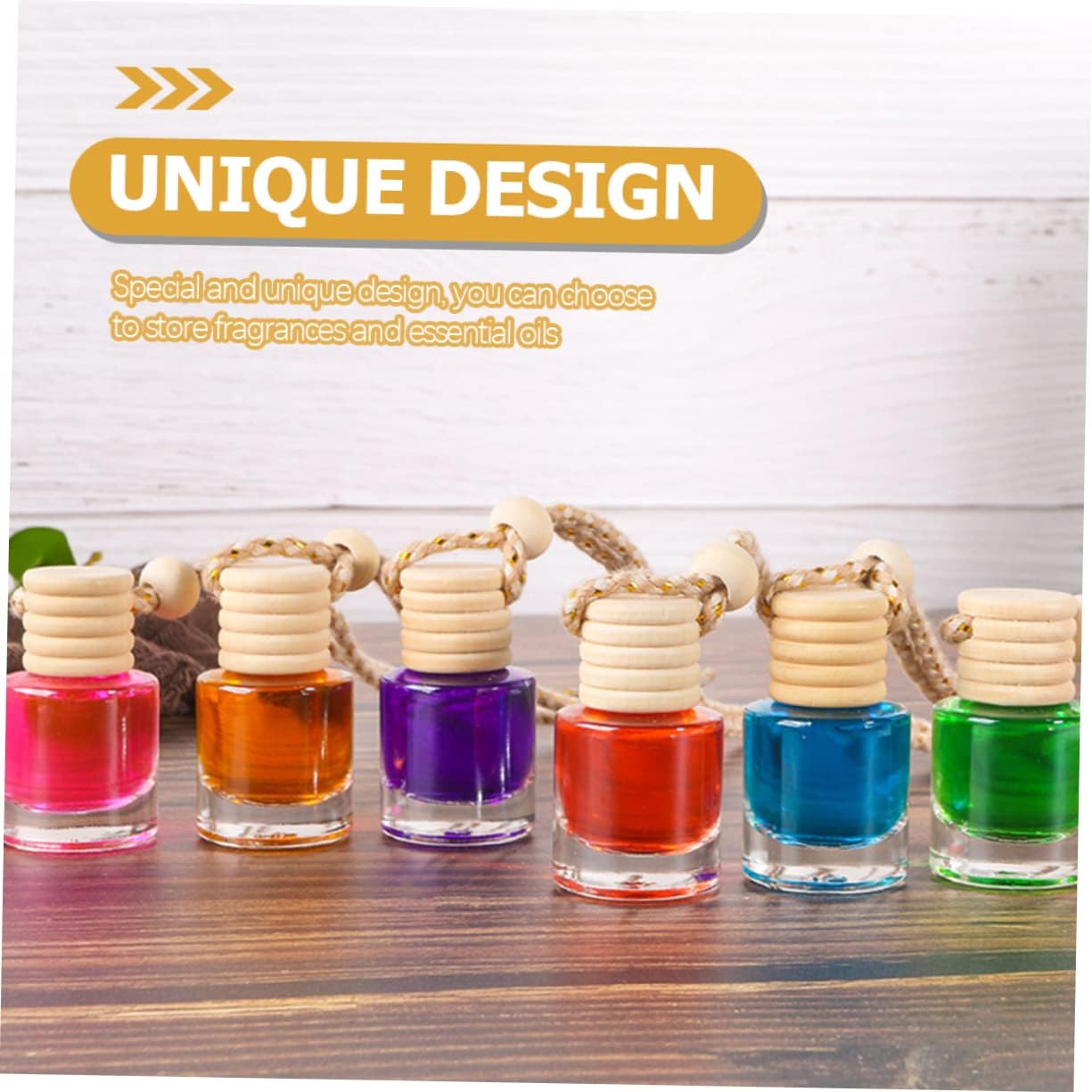 Cabilock Small Perfume Bottles Set Reusable Car Diffuser