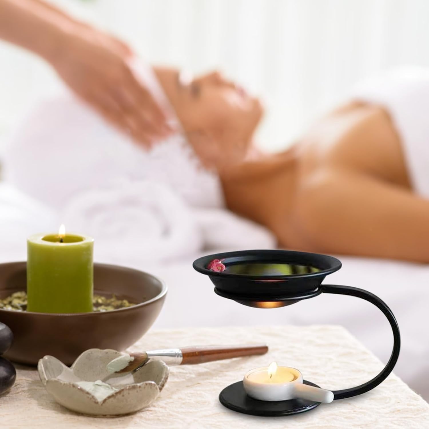 Relaxing Essential Oil Burner with 100ml Bowl