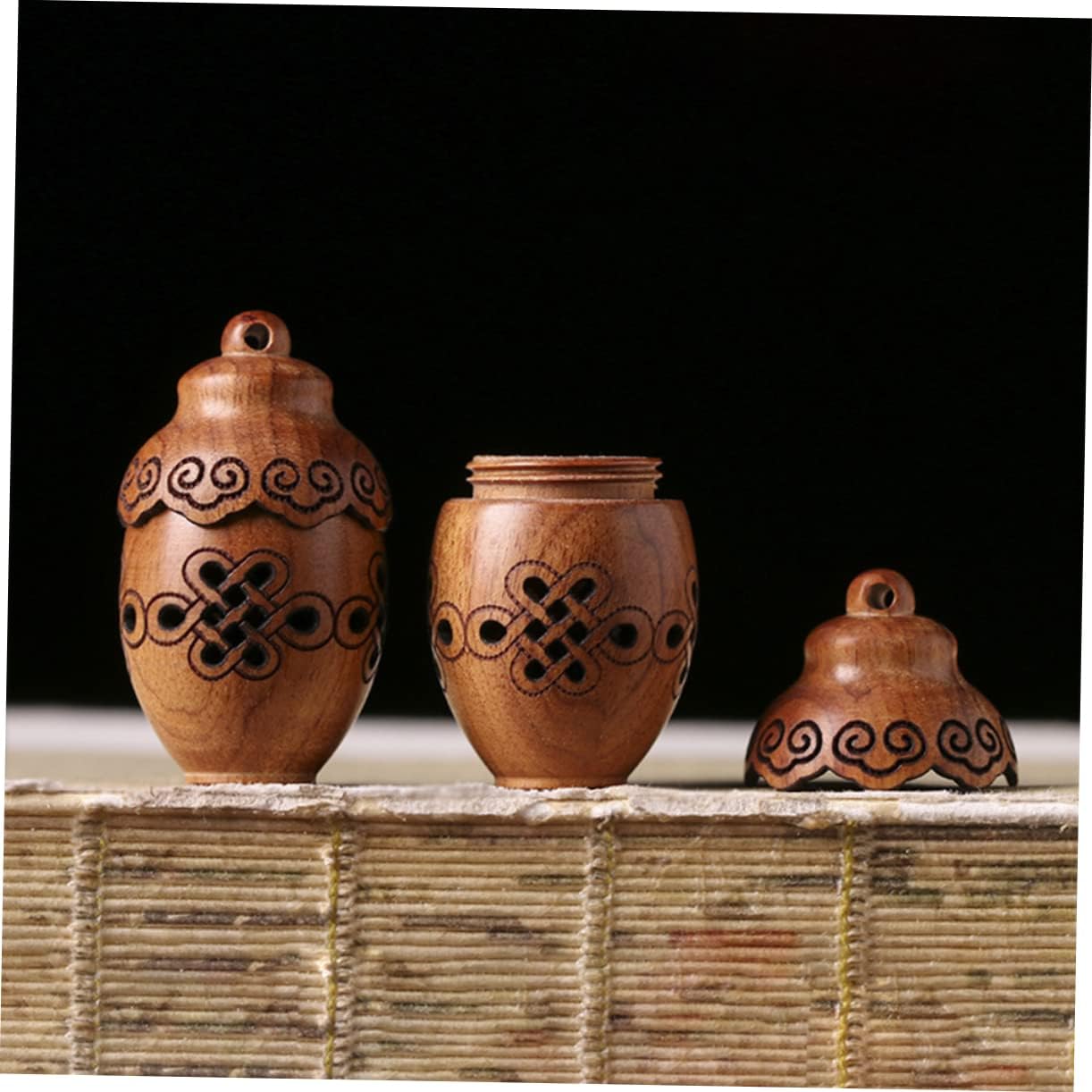 VICASKY Aromatherapy Bottle Decorative Pendant for Men