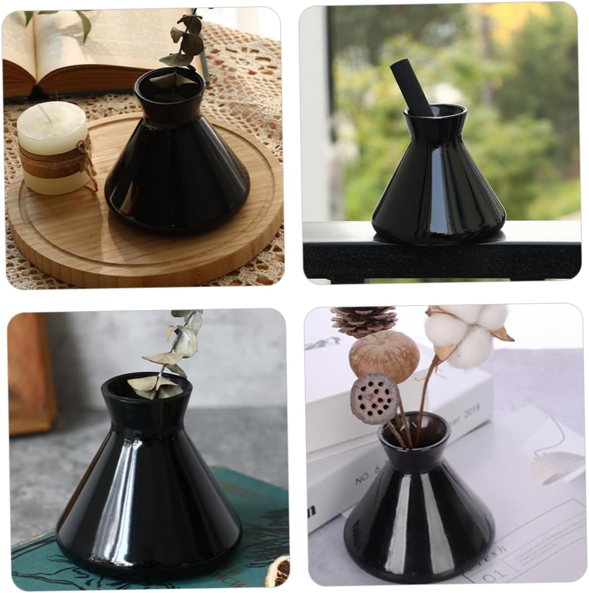 OSOLADY Aroma Diffuser Glass Bottle Decor
