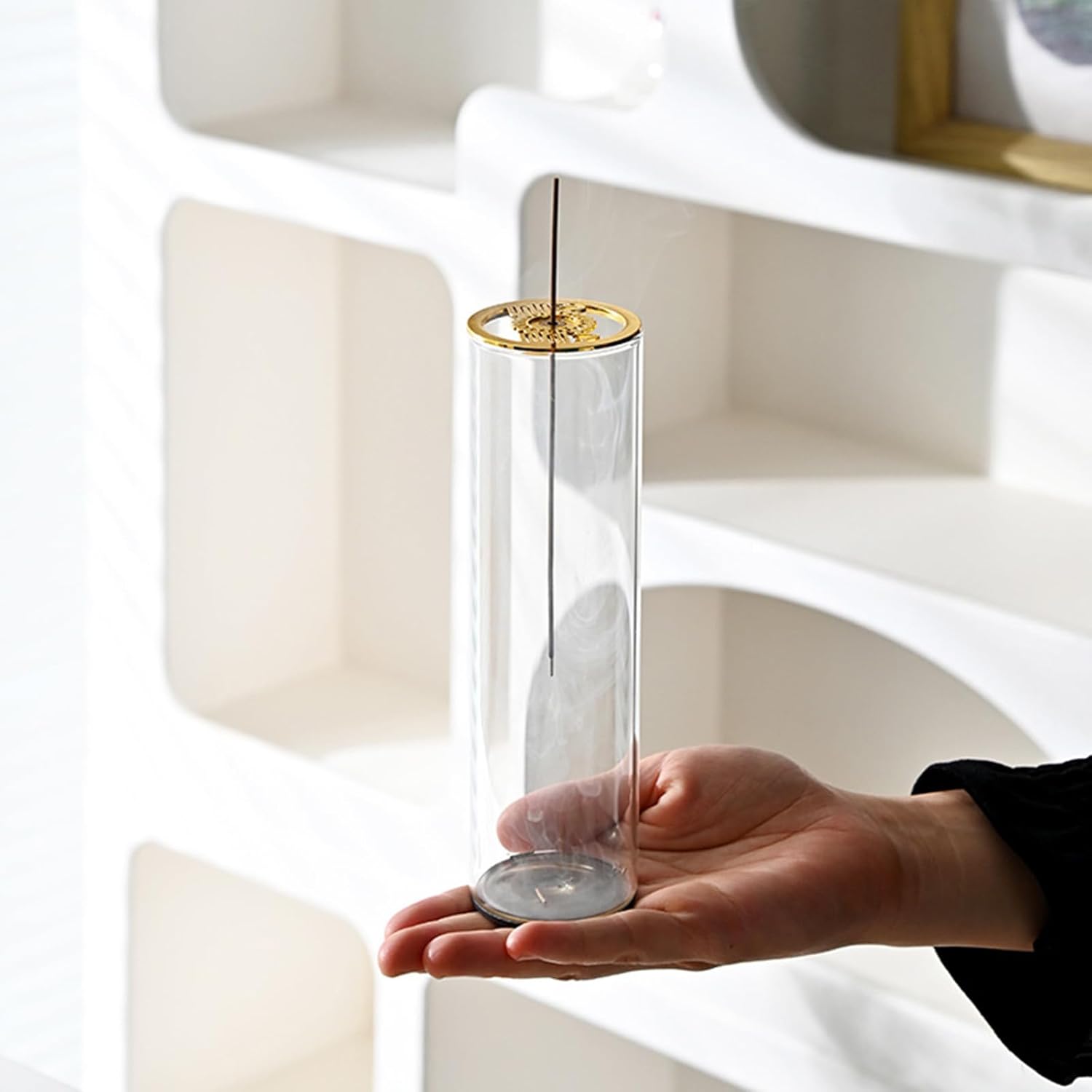 Shurhome Glass Scent Dispenser for Home and Car Use