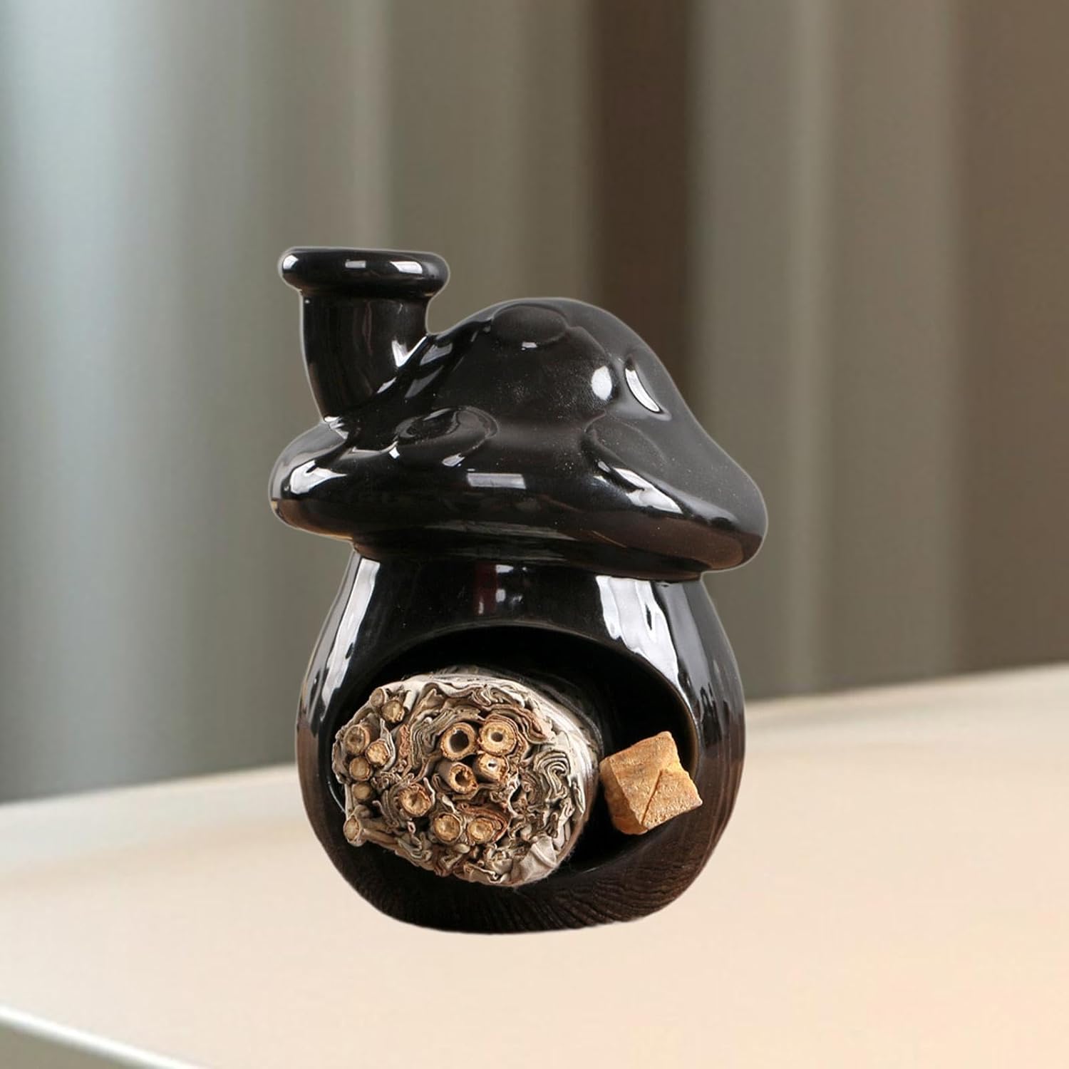 Elegant Ceramic Incense Burner for Meditation and Home Decor