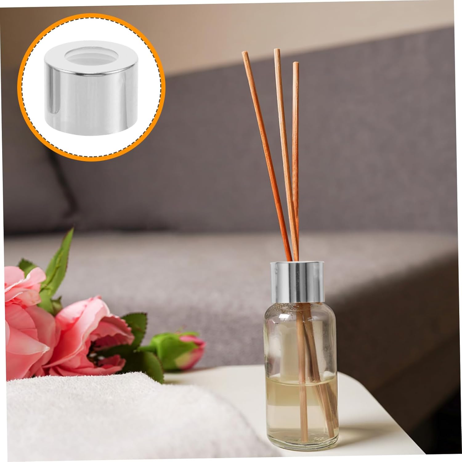 Vaguelly 10-Pack Replacement Diffuser Caps for Aromatherapy Bottles